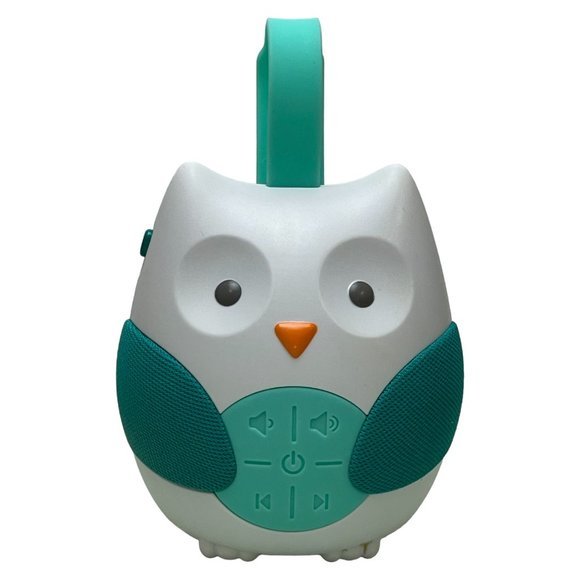 Skip Hop Stroll & Go Portable Teal and White Owl Baby Soother Sound Machine - Picture 1 of 11